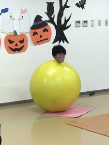 ハロウィンパーティー ピエロのまーくん 龍ヶ崎市 社会福祉法人 育心会 しらはね保育園